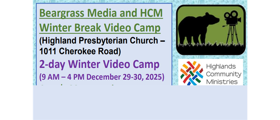 Click Here for Info about Winter Video Camp